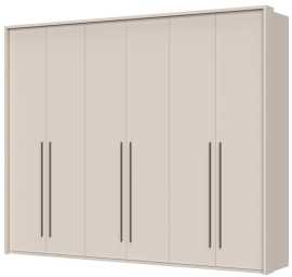 Šesťdverová šatníková skriňa s rámom baptiste - béžová.

 

Šesťdverová šatníková skriňa je opatrená plnými dvierkami.

 

Rozmery šesťdverovej šatníkovej skrine s rámom Baptiste sú 277x226x60cm (š, v, h).

 

Všetky produkty z kolekcie Baptiste nájdete nižšie v súvisiacich produktoch.