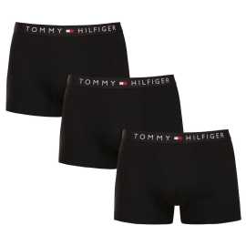 3PACK pánske boxerky Tommy Hilfiger čierné (UM0UM03622 0XK) L, trenky.