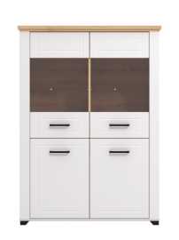 Nízká vitrína bez osvetlení lotta - biela/dub artisan.

 

Nízka vitrína vytvorí kúzelný úložný priestor v obývacej izbe.

 

Rozmery Nízke vitríny bez osvetlenia Lotta sú 103,5x143x41cm (š, v, h).

 

Všetky produkty z kolekcie Lotta nájdete nižšie v súvisiacich produktoch.