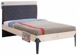 Študentská posteľ 120x200cm s poličkou lincoln - dub/tmavo modrá.

 

Posteľ je zhotovená v dekore dub a kovové nohy sú tmavo modré.

 

K posteli je možné zaobstarať zásuvku, ktorá poslúži ako úložný priestor alebo prístelka.

 

Všetok nábytok patriaci do kolekcie Lincoln nájdete nižšie v súvisiacich produktoch.