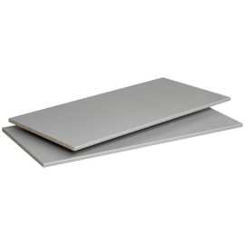 MID.YOU SADA VKLADACÍCH POLÍC, sivá, 96/2/50 cm.