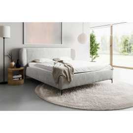 MID.YOU ČALÚNENÁ POSTEĽ, 180/200 cm, béžová.