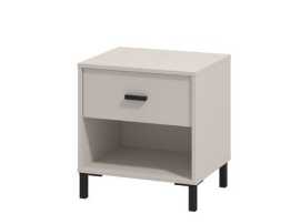 Nočný stolík suna - kašmír.

 

Nábytok Suna sa drží čistých línií a stavia na jednoduchej kombinácii lamina kašmírového dekoru a čiernych kovových detailov – úchytky a nožičiek.

 

*ABS hrany = prúžky slúžiace na olepenie a ochranu hrán nábytkových dosiek

 

Nočný stolík Suna v kašmírovej farbe pôsobí jednoducho a jemne.

 

Rozmery nočného stolíka Suna sú 48x52x40 cm (š,v,h).

 

Podobný nábytok nájdete v súvisiacich produktoch nižšie.