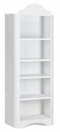 Knižnica celeste - biela.

 


Vysoká knižnica Celeste poskytuje priestor na knižky a hračky päťpolicovou štruktúrou.

 


Rozmery knižnice Celeste sú 70x190x38cm (š, v, h).

 


Všetky produkty z kolekcie Celeste nájdete nižšie v súvisiacom tovare.