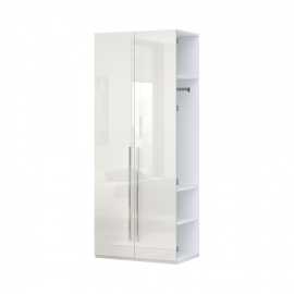 Dvojdverová skriňa prídavná tiana - béžová.

 

Všetky viditeľné strany skrine sú potiahnuté vysoko lesklým UV lakom, ktorý je štyrikrát odolnejší voči fyzickému poškodeniu v porovnaní so štandardným lakom, v tomto prípade odtieňom v teplej béžovej farbe.

 

Súčasťou skrine sú tri police a šatníková tyč zároveň.

 

Rozmery dvojdverovej PRÍDAVNEJ skrine Tiana sú 90x224x56cm​ (š, v, h).

 

Všetky produkty z kolekcie Tiana nájdete nižšie v súvisiacom tovare.