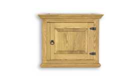 Nadstavec na sedliackú skriňu nad 01 - k16 antická biela.