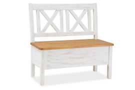 Lavica s úložným priestorom sil13, 150cm - k15 hnedá borovica.

 

Kvalitné spracovanie a poctivé borovicové drevo sú zárukou dlhovekosti.

 

Aj tento drevený nábytok z borovice je ručne vyrábaný a pri jeho výrobe je kladený veľký dôraz na detaily spracovania.

 

Z dôvodu výroby sedliackeho nábytku na zákazku, sme nútení požadovať od zákazníka zálohu v minimálnej výške 500 - 1000 Kč podľa hodnoty nábytku.