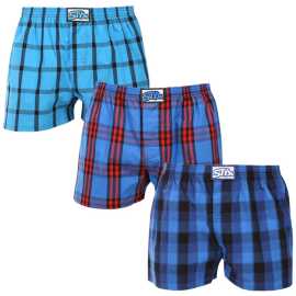 3PACK pánske trenky Styx klasická guma viacfarebné (3A010103) XXL, trenírky.
Objavte českú kvalitu a maximálne pohodlie v pánskych šortkách Styx.
Prvotriedny materiál pre maximálne pohodlie
Šortky Styx sú vyrobené zo 100 % bavlny, čo znamená, že sú nielen príjemné na dotyk, ale aj vynikajúco priedušné.
Štýlový dizajn a klasická elasticita
Šortky majú klasický elastický pás, ktorý pevne, ale pohodlne drží a nikde netlačí, pričom neruší vzhľad spodnej bielizne.
Prečo si šortky Styx zamilujete?

Vyrobené v Českej republike s dôrazom na kvalitu a precíznosť.


100% bavlnený materiál pre jemnosť a komfort.


Originálne a zábavné vzory, ktoré vás odlíšia.

Česká značka Styx ponúka zábavu a prvotriednu kvalitu
Spodnú bielizeň Styx si obľúbia najmä tí, pre ktorých je dôležitá individualita.
Ako sa starať o šortky Styx?
Aby ste si šortky udržali dlho v skvelej kondícii, odporúčame dodržiavať tieto tipy.

Pranie: Odporúčame prať pri teplote 30 °C, aby si bavlna zachovala svoju mäkkosť a farby zostali sýte.
Sušenie v sušičke: Sušenie v sušičke sa neodporúča, aby sa materiál nezrazil.
Žehlenie: Bavlnu je možné žehliť, ale odporúča sa nižšia teplota, aby nedošlo k poškodeniu látky.

Tip: Staňte sa expertom na údržbu spodnej bielizne vďaka radám v našom článku a doprajte svojim obľúbeným kúskom starostlivosť, akú si zaslúžia.