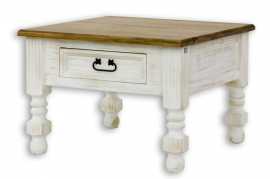 Stolík z masívu rustikálny mes 08a - k03 biela patina.

 

Sedliacky nábytok ponúkame v niekoľkých odtieňoch morenia, od svetlo bielej až po tajomne čiernu. Navyše si môžete zvoliť druhý odtieň, ktorý sa použije na hornú dosku.

 

Ošetrený je pravým včelím voskom, čo z neho robí luxusný ekologický nábytok.

 

Z dôvodu výroby sedliackeho nábytku na zákazku, sme nútení požadovať od zákazníka zálohu v minimálnej výške 20 - 40 € podľa hodnoty nábytku.