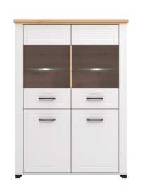 Nízka vitrína s osvetlením políc lotta - biela/dub artisan.

 

Nízka vitrína vytvorí kúzelný úložný priestor v obývacej izbe.

 

Rozmery Nízke vitríny s osvetlením políc Lotta sú 103,5x143x41cm (š, v, h).

 

Všetky produkty z kolekcie Lotta nájdete nižšie v súvisiacich produktoch.