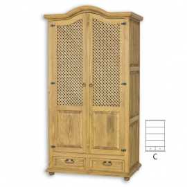 Skriňa policová sedliacka szy 06c - k02 tmavá borovica.

 

Sedliacky nábytok ponúkame v niekoľkých odtieňoch morenia, od svetlo bielej až po tajomne čiernu. Navyše si môžete zvoliť druhý odtieň, ktorý sa použije na hornú dosku.

 

Ošetrený je pravým včelím voskom, čo z neho robí luxusný ekologický nábytok.

 

Z dôvodu výroby sedliackeho nábytku na zákazku, sme nútení požadovať od zákazníka zálohu v minimálnej výške 20 - 40 € podľa hodnoty nábytku.