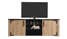 Tv stolík miles - dub artisan/čierna.

 

Ak vás kolekcia Miles zaujala, v súvisiacich produktoch nižšie sú zobrazené ďalšie jej elementy.