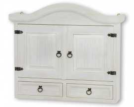 Skrinka závesná sedliacka cos 08 - k16 antická biela.