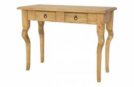 Masívny toaletný stolík tol 03 - k16 antická biela.