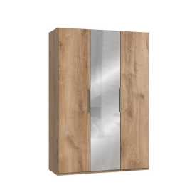 MID.YOU SKRIŇA S OTOČNÝMI DVERAMI, farba duba, 150/216/58 cm.