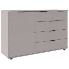 Carryhome ŠIROKÁ KOMODA, Sahara, 130/83/41 cm.