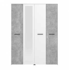 Štvordverová šatníková skriňa so zrkadlom geralt - betón/biela.

 

Do spálne je vždy potrebné zvoliť priestrannú a predovšetkým praktickú šatníkovú skriňu, ktorá bude robiť nielen parádu, ale predovšetkým ju oceníte z hľadiska množstva úložného priestoru.

 

Rozmery štvordverovej šatníkovej skrine so zrkadlom Geralt sú 157,5x203,5x53cm (š, v, h).

 

Všetky produkty z kolekcie Geralt nájdete nižšie v súvisiacich produktoch.