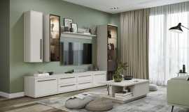 Malá obývacia izba baptiste - béžová.

 

Túžite po modernom, ale pritom neobvyklom konferenčnom stolíku, ktorý poteší nielen svojim vzhľadom, ale aj poslúži tak, ako má?

 

Televízny stolík je v každej obývacej izbe absolútnou nevyhnutnosťou.

 

Závesné úzke skrinky sú drobným prvkom, ale napriek tomu vo vašej obývačke urobia skutočnú parádu.

 

Nástennou policou fantasticky doladíte každý priestor.

 

Upozorňujeme, že zdroje LED osvetlenia 18W nie sú súčasťou.

 

Malá obývacia izba sa skladá z týchto prvkov:


	Konferenčný stolík na kolieskach Baptiste - 104x36x65cm (š, v, h)
	2x TV stolík 120 Baptiste - 120x46x46cm (š, v, h)
	Závesná úzka skrinka Baptiste - 30x115x29cm (š, v, h)
	Závesná úzka presklená skrinka Baptiste - 30x115x29cm (š, v, h)
	Nástenná polica 120 Baptiste - 120x30x21cm (š, v, h)


 

Všetky produkty z kolekcie Baptiste nájdete nižšie v súvisiacich produktoch.