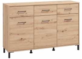 Kombinovaná komoda 3d3z lucida - dub artisan.

 

Kombinované komody sú praktické, dostatočne priestranné, a navyše veľmi univerzálne, pretože skvele zapadnú do každej miestnosti.

 

Rozmery kombinovanej komody 3D3Z Lucida sú 138x90x40cm (š, v, h).

 

Všetky produkty z kolekcie Lucida nájdete nižšie v súvisiacich produktoch.