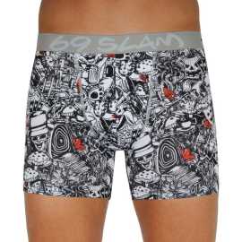 Pánske Boxerky 69SLAM fit wonderland (MBYWON-PO) XS, trenky.
Pánske boxerky 69SLAM fit sú predstaviteľom dlhšieho vyhotovenia strihu.