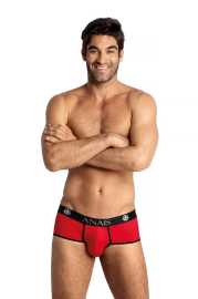 Pánske slipy Anais červené (Soul Brief) S.
Oživte svoj šuplík so spodnou bielizňou odvážnym kúskom, ktorý vás nenechá bez povšimnutia.
Materiál, ktorý vás objíme ako druhá koža
Nohavičky sú vyrobené z mäkkého a elastického mikrovlákna - konkrétne zo zmesi polyamidu a elastanu.
Pútavý dizajn
Výrazná farebná potlač v kombinácii s lesklým efektom dodáva nohavičkám Anais jedinečný vzhľad.
Strih slipov je navrhnutý tak, aby zvýraznil vaše prirodzené krivky a zároveň poskytoval dostatok pohodlia.
Prečo vyskúšať nohavičky Anais

Sexi dizajn s odvážnou potlačou.
Ľahký, elastický a priedušný materiál.
Skvelé na špeciálne príležitosti a sebavedomé každodenné nosenie.

Spodná bielizeň Anais pre odvážnych mužov
Anais je výrobca provokatívnej spodnej bielizne pre mužov a ženy.
Ako sa starať o slipy Anais
Pri správnej starostlivosti budú vaše slipy Anais stále rovnako príťažlivé a pohodlné, ako keď ste si ich obliekli prvýkrát.

Pranie: Per pri 30 °C, najlepšie v ruke alebo v ochrannom vrecku na jemnú bielizeň.
Sušenie: Nesuš v sušičke.
Žehlenie: Nežehliť.

Tip: Vaša obľúbená spodná bielizeň si zaslúži šetrné zaobchádzanie.