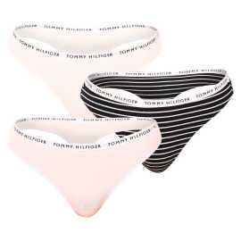 3PACK dámske tangá Tommy Hilfiger viacfarebná (UW0UW04558 0Y3) S.
Tanga Tommy Hilfiger - top štýl, ktorý vás nadchne!  Pri ich nosení sa budete cítiť ako celebrita.