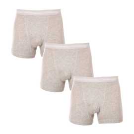 3PACK pánske boxerky Calvin Klein sivé (U2662G-080) S, trenky.
Užívajte si maximálne pohodlie a luxus s pánskymi boxerkami Calvin Klein.
Kvalitný materiál pre celodenné pohodlie
Tieto boxerky sú vyrobené z prvotriednej zmesi bavlny a elastanu.
Elegantný dizajn a praktický strih
Tkaná guma s kontrastným logom Calvin Klein vytvárajú štýlový a nadčasový vzhľad.
Prečo si zamilujete boxerky Calvin Klein

Prvotriedny materiál: Kombinácia bavlny a elastanu zaručuje mäkkosť, priedušnosť a elasticitu pre maximálne pohodlie počas celého dňa.


Štýlový dizajn: Ikonické logo Calvin Klein s vyšívanou gumou dodáva boxerkám elegantný vzhľad vhodný na každú príležitosť.


Praktický strih: dlhšie nohavice a prispôsobivý strih poskytujú väčšie pohodlie a voľnosť pohybu, ideálne na bežné nosenie, do práce aj na voľný čas.

Spodnú bielizeň Calvin Klein milujú ľudia na celom svete
Pánska spodná bielizeň Calvin Klein patrí k stáliciam módneho priemyslu.
Ako sa starať o boxerky Calvin Klein
Aby si vaše nové boxerky zachovali svoj vzhľad a kvalitu čo najdlhšie, dodržiavajte tieto jednoduché pokyny:

Pranie: Perte ich pri maximálnej teplote 30 °C.


Sušenie: Sušenie v bubnovej sušičke sa neodporúča - najlepšou voľbou je sušenie na vzduchu.


Žehlenie: Boxerky nie je potrebné žehliť, čím ušetríte čas a námahu.

Tip: Hľadanie obľúbenej spodnej bielizne môže byť beh na dlhé trate, preto chceme, aby vám obľúbené kúsky dlho vydržali.