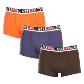 3PACK ανδρικό σορτς μποξεράκι Diesel πολύχρωμο (00ST3V-0DDAI-E6825) M.