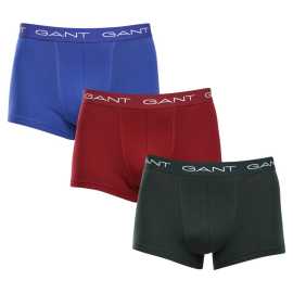 3PACK pánske boxerky Gant viacfarebné (902333003-374) L, trenky.
Stavte na pohodlie a nadčasový vzhľad s pánskymi boxerkami GANT v nadčasovej farebnej kombinácii.
Prvotriedny materiál pre každodenné pohodlie
Boxerky sú vyrobené z kvalitnej zmesi bavlny a elastanu.
Moderný dizajn do práce aj na večerné rande
Jednoduchý dizajn dopĺňa vytkávaná guma v páse s logom GANT, ktorý je mäkký a netlačí.
Prečo by ste určite mali vyskúšať boxerky GANT

Kvalitný materiál a pohodlný strih:Mäkká bavlna s elastanom zaručuje pohodlie a skvelý strih.
Štýlový minimalistický dizajn: Klasické farebné prevedenie a vyšívané elastické logo pôsobia elegantne a moderne.
Univerzálnosť: Ideálne na každodenné nosenie, do práce, na šport aj na voľný čas.

Spodná bielizeň GANT pre štýlových mužov
Od roku 1949 je značka GANT synonymom precízneho remeselného spracovania a kvalitných materiálov.
Ako sa starať o pánske boxerky GANT
Aby vám spodná bielizeň dlho vydržala v skvelom stave, odporúčame dodržiavať tieto tipy.

Perte: Per ich pri maximálnej teplote 40 °C.
Sušenie: Boxerky môžeš sušiť v sušičke - odporúčame nastaviť šetrný program na nižšiu teplotu.
Žehlenie: Ak je to potrebné, môžeš ich žehliť na nízku teplotu, ideálne naruby.

Tip: Nájsť ten správny kus spodnej bielizne, ktorý vám dokonale padne, môže byť náročné.