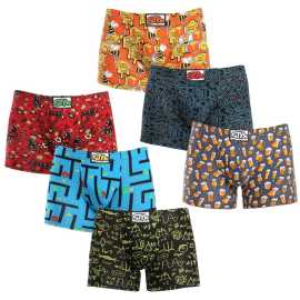 6PACK pánske boxerky Styx long art klasická guma viacfarebné (6F12697124) L, trenky.
Hľadáte spodnú bielizeň, ktorá spája pohodlie, originalitu a kvalitné spracovanie?
Kvalitný materiál pre maximálne pohodlie
Boxerky Styx sú vyrobené z kvalitnej bavlny s prímesou elastanu, takže sú priedušné, ľahké a príjemné na dotyk.
Štýlový dizajn a moderný strih
Priliehavý strih robí boxerky Styx ideálnym kúskom na bežné nosenie aj športové aktivity.
Prečo si boxerky Styx zaručene obľúbite?

Kvalitný materiál pre vaše pohodlie: Priedušný a príjemný materiál.
Česká kvalita: Boxerky sú kompletne vyrobené v Českej republike.
Príjemný strih pre maximálne pohodlie: Ideálne na každodenné nosenie aj relax.
Štýlové vzory: Žiadna nuda v zásuvke, ale pořádná dávka originality a štýlu.

 
Česká značka Styx ponúka zábavu aj prvotriednu kvalitu
Spodná bielizeň Styx si obľúbia najmä tí, pre ktorých je dôležitá originalita v každej situácii.
Ako sa o ne starať?
Aby vám boxerky vydržali čo najdlhšie ako nové, odporúčame dodržiavať nasledujúce pokyny.

Pranie: Perte v práčke na 30 °C, aby si materiál zachoval svoju jemnosť.
Sušička: Boxerky nie je vhodné sušiť v sušičke, radšej ich nechajte voľne uschnúť na vzduchu.
Žehlenie: Bielizeň môžete žehliť na strednej teplote, aby sa materiál nepoškodil.

 
Tip: Staňte sa odborníkom na údržbu spodnej bielizne vďaka tipom v našom článku a doprajte svojim obľúbeným kúskom starostlivosť, ktorú si zaslúžia.
