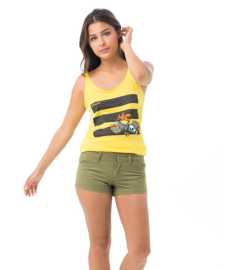 Dámske tielko 69SLAM FISH SKULL SARA (GSNFIS-YL) L.