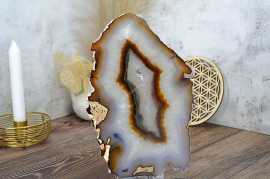 ACHÁT plát CRAZY LACE 24,5 cm #4 - Sebavedomie, Kreativita, Uvoľnenie Emócií, Rovnováha Jin a Jang Afirmácia: Každé ráno sa prebúdzam a cítim sa šťastný a sebaistý. 

Achát Crazy lace vytvára duchovné pole, ktoré vás chráni pred negatívnou energiou.