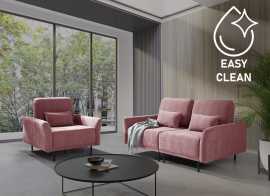 Polohovacia sedacia zostava adapto - výber poťahu - ľahké čistenie.

 

Kostra pohovky a kresla je vyrobená z masívneho dreva a pohodlnosť zaisťuje vysoko kvalitná HR pena.

Výška sedu je 46cm, hĺbka sedu 65-90cm a výška opierky 50-65cm.

Pohovka aj kreslo sú umiestnené na kovových nožičkách, takže upratovanie pod nimi rozhodne nie je problém.

Súčasťou zostavy sú aj tri oporné bedrové vankúšiky, plnené silikónovými guličkami.

 

Poťah si môžete vybrať hneď v niekoľkých farebných variantoch.

Sedačka je potiahnutá rovnakou látkou aj zo zadnej strany tak je možné ju bez problémov umiestniť do priestoru.

 

Rozmery polohovacia sedacia zostava Adapto sú 245x90-100x103-125cm (š, v, h).

 

Pozn.


Z důvodu výroby na zakázku jsme nuceni požadovat od zákazníka zálohu ve výši 10% z konečné ceny výrobku.