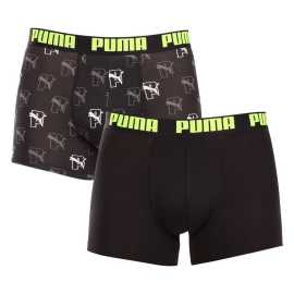 2PACK pánske boxerky Puma viacfarebné (701228673 001) XXL, trenky.
Užite si dokonalú kombináciu pohodlia a moderného štýlu s pánskymi boxerkami Puma.
Kvalitný materiál, ktorý vás nesklame
Boxerky sú vyrobené z prvotriednej bavlnenej zmesi s prímesou elastanu, ktorá zaručuje ich mäkkosť, priedušnosť a pružnosť.
Moderný dizajn a presný strih na každodenné nosenie
Nadčasové farebné prevedenie si nájde miesto v šatníku každého štýlového muža.
Prečo si kúpiť boxerky Puma

Štýlový a moderný dizajn: Minimalistický vzhľad s pohodlným elastickým pásom dodáva boxerkám elegantný štýl vhodný pre každého muža.
Kvalitný materiál: Zmes bavlny a elastanu poskytuje mäkkosť, priedušnosť a odolnosť, takže boxerky sa dokonale prispôsobia vášmu telu a dlho vydržia.
Presný strih a dokonalá podpora: Dlhšie nohavice poskytujú dostatočné krytie a zabraňujú odieraniu stehien.

Spodná bielizeň Puma sa hodí nielen športovcom
Značka Puma je známa po celom svete vďaka svojmu oblečeniu a spodnej bielizni, ktorú nosia slávni športovci.
Ako sa starať o boxerky Puma
Aby vám nové boxerky dlho vydržali, odporúčame dodržiavať tieto pokyny.

Pranie: Odporúčame prať pri maximálnej teplote 40 °C, aby sa zachovala kvalita materiálu.
Žehlenie: Nežehlite, aby ste nepoškodili elastické vlákna.
Sušenie: Neodporúča sa používať sušičku, aby boxerky nestratili svoju pružnosť a tvar.

Tip: Hľadanie obľúbenej spodnej bielizne môže byť beh na dlhé trate, preto chceme, aby vám obľúbené kúsky dlho vydržali.
