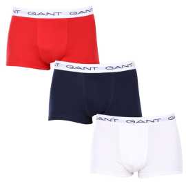 3PACK pánske boxerky Gant viacfarebné (900013003-105) M, trenky.
Stavte na pohodlie a nadčasový vzhľad s pánskymi boxerkami GANT v nadčasovej farebnej kombinácii.
Prvotriedny materiál pre každodenné pohodlie
Boxerky sú vyrobené z kvalitnej zmesi bavlny a elastanu.
Moderný dizajn do práce aj na večerné rande
Jednoduchý dizajn dopĺňa vytkávaná guma v páse s logom GANT, ktorý je mäkký a netlačí.
Prečo by ste určite mali vyskúšať boxerky GANT

Kvalitný materiál a pohodlný strih:Mäkká bavlna s elastanom zaručuje pohodlie a skvelý strih.
Štýlový minimalistický dizajn: Klasické farebné prevedenie a vyšívané elastické logo pôsobia elegantne a moderne.
Univerzálnosť: Ideálne na každodenné nosenie, do práce, na šport aj na voľný čas.

Spodná bielizeň GANT pre štýlových mužov
Od roku 1949 je značka GANT synonymom precízneho remeselného spracovania a kvalitných materiálov.
Ako sa starať o pánske boxerky GANT
Aby vám spodná bielizeň dlho vydržala v skvelom stave, odporúčame dodržiavať tieto tipy.

Perte: Per ich pri maximálnej teplote 40 °C.
Sušenie: Boxerky môžeš sušiť v sušičke - odporúčame nastaviť šetrný program na nižšiu teplotu.
Žehlenie: Ak je to potrebné, môžeš ich žehliť na nízku teplotu, ideálne naruby.

Tip: Nájsť ten správny kus spodnej bielizne, ktorý vám dokonale padne, môže byť náročné.
