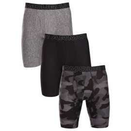 3PACK pánske boxerky Under Armour viacfarebné (1383881 001) XXL, trenky.
Keď ide o spodnú bielizeň pre aktívny životný štýl, nemali by ste robiť kompromisy.
Funkčný materiál pre každú výzvu
Boxerky sú vyrobené zo zmesi polyesteru a elastanu - táto kombinácia zaručuje vysokú odolnosť, ľahkosť a rýchlo odvádza vlhkosť od tela.
Prepracovaný dizajn, ktorý drží tvar
Predĺžené nohavice zabraňujú zhŕňaniu a odieraniu, zatiaľ čo elastická guma s logom drží boxerky pevne na mieste a nikde sa nezarezáva.
Prečo by boxerky Under Armour nemali chýbať vo vašom šatníku

Funkčný materiál odvádzajúci vlhkosť.
Dlhšie nohavičky pre pohodlie bez zhŕňania.
Technický strih pre voľnosť pohybu.

Spodná bielizeň Under Armour, ktorá vás podporí pri akejkoľvek aktivite
Spodná bielizeň Under Armour je navrhnutá tak, aby vám umožnila podať životný výkon - a nezáleží na tom, či sa chystáte na horolezeckú túru alebo náročné obchodné stretnutie.
Ako sa starať o boxerky Under Armour
S trochou starostlivosti vás boxerky Under Armour udržia vo forme a pripravené zvládnuť každý deň naplno.

Pranie: Per je na 30 °C.
Sušenie: Nevhodné pro sušičku.
Žehlenie: Nežehlit.

Tip: Vaša obľúbená spodná bielizeň si zaslúži šetrné zaobchádzanie.