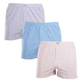 3PACK pánske trenky Andrie viacfarebné (PS 5819) L, trenírky.
Doplnite svoj šatník o pohodlný a štýlový kúsok.
Prémiový materiál pre celodenné pohodlie
Boxerky Andrie sú vyrobené zo 100 % bavlny, ktorá ponúka jemnosť a priedušnosť.
Elegantný dizajn a pohodlný strih
Boxerky majú diskrétne vzory v rôznych farbách, ktoré dodávajú šatníku moderný vzhľad a originalitu.
Prečo si kúpiť boxerky Andrie?

100% bavlna pre jemnosť a pohodlie.


Klasický voľný strih pre maximálny komfort.


Diskrétny dizajn, ktorý sa hodí na každú príležitosť.

Andrie ponúka české spodné prádlo pre mužov, ktorí vedia, čo chcú
Pánske boxerky Andrie vynikajú príjemnými materiálmi a kvalitným spracovaním.
Ako sa starať o boxerky Andrie
Aby si zachovali kvalitu a pohodlie, postupuj podľa týchto jednoduchých krokov:

Pranie: Per na maximálnej teplote 40 °C s jemnými pracími prostriedkami, aby materiál zostal mäkký a vzory intenzívne.


Sušenie: Boxerky nesušte v sušičke, odporúčame ich nechať voľne uschnúť.


Žehlenie: Pre hladký vzhľad môžete boxerky žehliť na nízkej teplote.

Tip: Staňte sa odborníkom na údržbu spodnej bielizne vďaka tipom v našom článku a doprajte svojim obľúbeným kúskom starostlivosť, ktorú si zaslúžia.