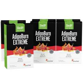 AdipoBurn EXTREME 6x [6-mesačná zásoba]. NOVÝ A VYLEPŠENÝ: Najsilnejšia receptúra pre spaľovanie tukov a účinné formovanie tela!Sústreďuje sa na brušný tukZrýchľuje spaľovanie tukovAktivuje hnedý tuk