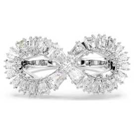 Swarovski Blyštivý prsteň Nekonečno Hyperbola 567969 58 mm.