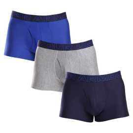 3PACK pánske boxerky Under Armour viacfarebné (1383882 400) L, trenky.
Keď ide o spodnú bielizeň pre aktívny životný štýl, nemali by ste robiť kompromisy.
Funkčný materiál pre každú výzvu
Boxerky sú vyrobené zo zmesi polyesteru a elastanu - táto kombinácia zaručuje vysokú odolnosť, ľahkosť a rýchlo odvádza vlhkosť od tela.
Dômyselný dizajn, ktorý drží tvar
Kratšie nohavičky vám poskytujú maximálnu voľnosť pohybu v každej situácii a tkaná guma s logom drží boxerky pevne na mieste a nikde sa nezarezáva.
Prečo by boxerky Under Armour nemali chýbať vo vašom šatníku

Funkčný materiál odvádzajúci vlhkosť.
Kratšie nohavičky pre úplné pohodlie.
Technický strih pre voľnosť pohybu.

Spodná bielizeň Under Armour, ktorá vás podporí pri akejkoľvek aktivite
Spodná bielizeň Under Armour je navrhnutá tak, aby vám umožnila podať životný výkon - a je jedno, či sa chystáte na horolezecký výstup alebo náročnú pracovnú schôdzku.
Ako sa starať o boxerky Under Armour
S trochou starostlivosti vás boxerky Under Armour udržia vo forme a pripravené zvládnuť každý deň naplno.

Pranie: Per je na 30 °C.
Sušenie: Nevhodné pre sušičku.
Žehlenie: Nežehliť.

Tip: Vaša obľúbená spodná bielizeň si zaslúži šetrné zaobchádzanie.