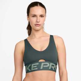 Nike Pro Indy Plunge Womens Medium-Support Padded Sports Bra L.