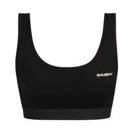 Dámske termo podprsenka HUSKY MEBRA merino čierná (HT0-0835) M.
Doprajte svojmu telu oporu a pohodlie pri každom pohybe s dámskou termopodprsenkou HUSKY z prírodnej merino vlny.
Merino vlna – funkčný prírodný zázrak
Podprsenka HUSKY je vyrobená zo 100 % merino vlny.
Prirodzený vzhľad a maximálny komfort
Podprsenka HUSKY má minimalistický vzhľad bez kostíc a výstuh, vďaka čomu pôsobí čistým a prirodzeným dojmom.
Prečo vyskúšať podprsenku HUSKY

100 % merino vlna: Prirodzene antibakteriálna a priedušná.
Bezšvový dizajn bez kostíc: Maximálny komfort a voľnosť pohybu.
Jednoduchý dizajn: Neviditeľná pod oblečením, ale stále štýlová.

HUSKY nielen pre športovcov
Česká značka HUSKY je na trhu už viac ako 20 rokov a získala si popularitu medzi všetkými milovníkmi outdoorových aktivít.
Ako sa starať o merino podprsenku HUSKY
Aby vaše obľúbené spodné prádlo zostalo dlho v perfektnom stave, odporúčame dodržiavať tieto pokyny na údržbu.

Pranie: Prajte na programe pre vlnu pri 30 °C, ideálne v ochrannom vrecku.
Sušenie: Nesušte v sušičke.
Žehlenie: Nie je potrebné – merino si zachováva svoj tvar.

Tip: Merino vlna je jeden z najkvalitnejších materiálov, preto si zaslúži špeciálne zaobchádzanie.