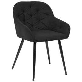 Livetastic STOLIČKA S PODRÚČKAMI, železo, tkaná textília, antracitová.