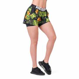 NEBBIA High-energy double layer shorts XS.