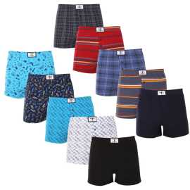 10PACK pánske trenky Nedeto viacfarebné (10NTV01) M, trenírky.
Zabezpečte si celodenné pohodlie s pánskymi trenky Nedeto.
Vysokokvalitný materiál na celodenné nosenie
Trenky Nedeto sú vyrobené z kombinácie bavlny a elastanu, čo zaručuje ich výnimočnú mäkkosť a priedušnosť.
Praktický dizajn pre všetkých moderných mužov
Trenky Nedeto majú voľnejší strih, ktorý vám poskytuje maximálnu voľnosť pohybu.
Prečo by ste mali vyskúšať trenky Nedeto

Voľný strih: Ideálny pre pohodlné celodenné nosenie bez pocitu obmedzenia.


Klasický elastický: Silný a pohodlný elastický pás, ktorý drží trenky na mieste bez zarezávania.


Skvelý pomer ceny a kvality: Získate niekoľko kusov kvalitného spodného prádla za nízku cenu.

Česká značka Nedeto sa zameriava na kvalitu
Všetci nosíme spodnú bielizeň Nedeto, pretože ju vyrábame sami.
Ako sa starať o boxerky Nedeto, aby vám vydržali čo najdlhšie
Aby vám vaše nové obľúbené trenky Nedeto vydržali čo najdlhšie, odporúčame dodržiavať niekoľko jednoduchých pravidiel.

Pranie: Boxerky môžete bez obáv prať v práčke na 30 °C.


Žehlenie: Boxerky Nedeto sa dajú aj žehliť – odporúčame strednú teplotu a žehlenie na rubovej strane.


Sušenie: Nie sú vhodné na sušenie v sušičke.

Tip: Staňte sa odborníkom na starostlivosť o spodnú bielizeň vďaka tipom v našom článku a doprajte svojim obľúbeným kúskom starostlivosť, akú si zaslúžia.