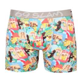 Pánske boxerky 69SLAM fit toys glory (MCYTGL-PO) XL, trenky.
Pánske boxerky 69SLAM fit sú predstaviteľom dlhšieho vyhotovenia strihu.