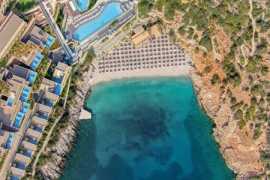Grécko Kréta Daios Cove Luxury Resort & Villas 10 dňový pobyt Polpenzia Letecky Letisko: Praha August 2026 (24/08/26- 2/09/26)