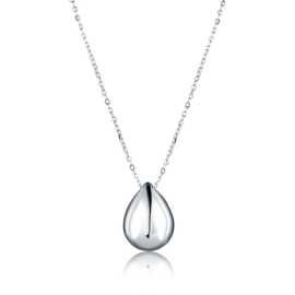 JVD Nadčasový strieborný náhrdelník pre ženy Tear Drop SVLN0511XK20045.