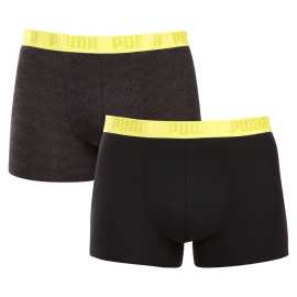 2PACK pánske boxerky Puma viacfarebné (701231478 004) XL, trenky.
Užite si dokonalú kombináciu pohodlia a moderného štýlu s pánskymi boxerkami Puma.
Kvalitný materiál, ktorý vás nesklame
Boxerky sú vyrobené z prvotriednej bavlnenej zmesi s prímesou elastanu, ktorá zaručuje ich mäkkosť, priedušnosť a pružnosť.
Moderný dizajn a presný strih na každodenné nosenie
Nadčasové farebné prevedenie si nájde miesto v šatníku každého štýlového muža.
Prečo si kúpiť boxerky Puma

Štýlový a moderný dizajn: Minimalistický vzhľad s pohodlným elastickým pásom dodáva boxerkám elegantný štýl vhodný pre každého muža.
Kvalitný materiál: Zmes bavlny a elastanu poskytuje mäkkosť, priedušnosť a odolnosť, takže boxerky sa dokonale prispôsobia vášmu telu a dlho vydržia.
Presný strih a dokonalá podpora: Dlhšie nohavice poskytujú dostatočné krytie a zabraňujú odieraniu stehien.

Spodná bielizeň Puma sa hodí nielen športovcom
Značka Puma je známa po celom svete vďaka svojmu oblečeniu a spodnej bielizni, ktorú nosia slávni športovci.
Ako sa starať o boxerky Puma
Aby vám nové boxerky dlho vydržali, odporúčame dodržiavať tieto pokyny.

Pranie: Odporúčame prať pri maximálnej teplote 40 °C, aby sa zachovala kvalita materiálu.
Žehlenie: Nežehlite, aby ste nepoškodili elastické vlákna.
Sušenie: Neodporúča sa používať sušičku, aby boxerky nestratili svoju pružnosť a tvar.

Tip: Hľadanie obľúbenej spodnej bielizne môže byť beh na dlhé trate, preto chceme, aby vám obľúbené kúsky dlho vydržali.