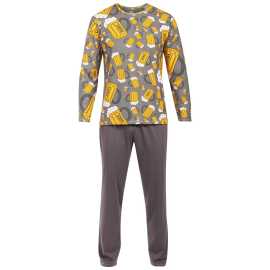 Pánske pyžamo Lonka viacfarebné (Lopping big beer dark grey) L.
Objavte perfektnú kombináciu pohodlia a originality s pánskymi pyžamami od Lonka.
Vysoko kvalitný materiál pre dokonalé pohodlie
Pyžamo je vyrobené zo zmesi bavlny a elastanu, čo je ideálna kombinácia pre pohodlné nosenie.
Dizajn, ktorý zabaví a poteší
Pánske pyžamy Lonka kombinujú farby so štýlovými detailmi.
Prečo si vybrať pyžamy Lonka?

Bavlna: Zaručuje pohodlie a kvalitu.


Elegantný dizajn: Štýlová kombinácia tlmených farieb a moderných detailov.


Všestranné použitie: Skvelé na spanie a relaxovanie doma.

Česká značka Lonka – tradícia a kvalita
Značka Lonka pôsobí na českom trhu už viac ako 150 rokov a vo svojich produktoch kombinuje bohatú textilnú tradíciu s moderným dizajnom.
Ako sa starať o pánske pyžamo Lonka?
Aby vaše nové pyžamo zostalo dlho v perfektnom stave, odporúčame dodržiavať tieto pokyny.

Pranie: Pyžamo perte pri maximálnej teplote 40 °C, aby zostalo mäkké a zachovalo si farby.


Sušenie: Nesušte v sušičke – odporúčame nechať pyžamo sušiť na vzduchu.


Žehlenie: V prípade potreby žehlite pri strednej teplote.

Tip: Staňte sa odborníkom na starostlivosť o spodnú bielizeň vďaka tipom v našom článku a poskytnite svojim obľúbeným kúskom starostlivosť, ktorú si zaslúžia.